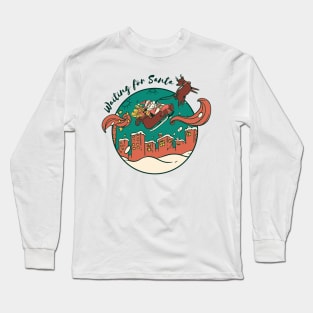 Waiting For Santa Long Sleeve T-Shirt